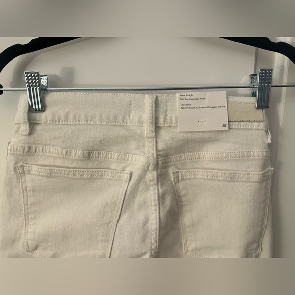 DL1961 Women's straight leg - Mid rise - Instasculpt Ankle - white - Picture 6 of 9